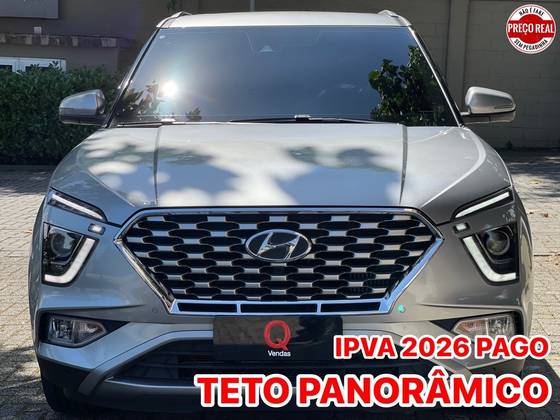 HYUNDAI CRETA 1.0 TGDI FLEX PLATINUM AUTOMÁTICO HYUNDAI CRETA 1.0 TGDI FLEX PLATINUM AUTOMÁTICO